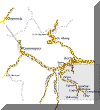 Cogne: Overview Map of the Area